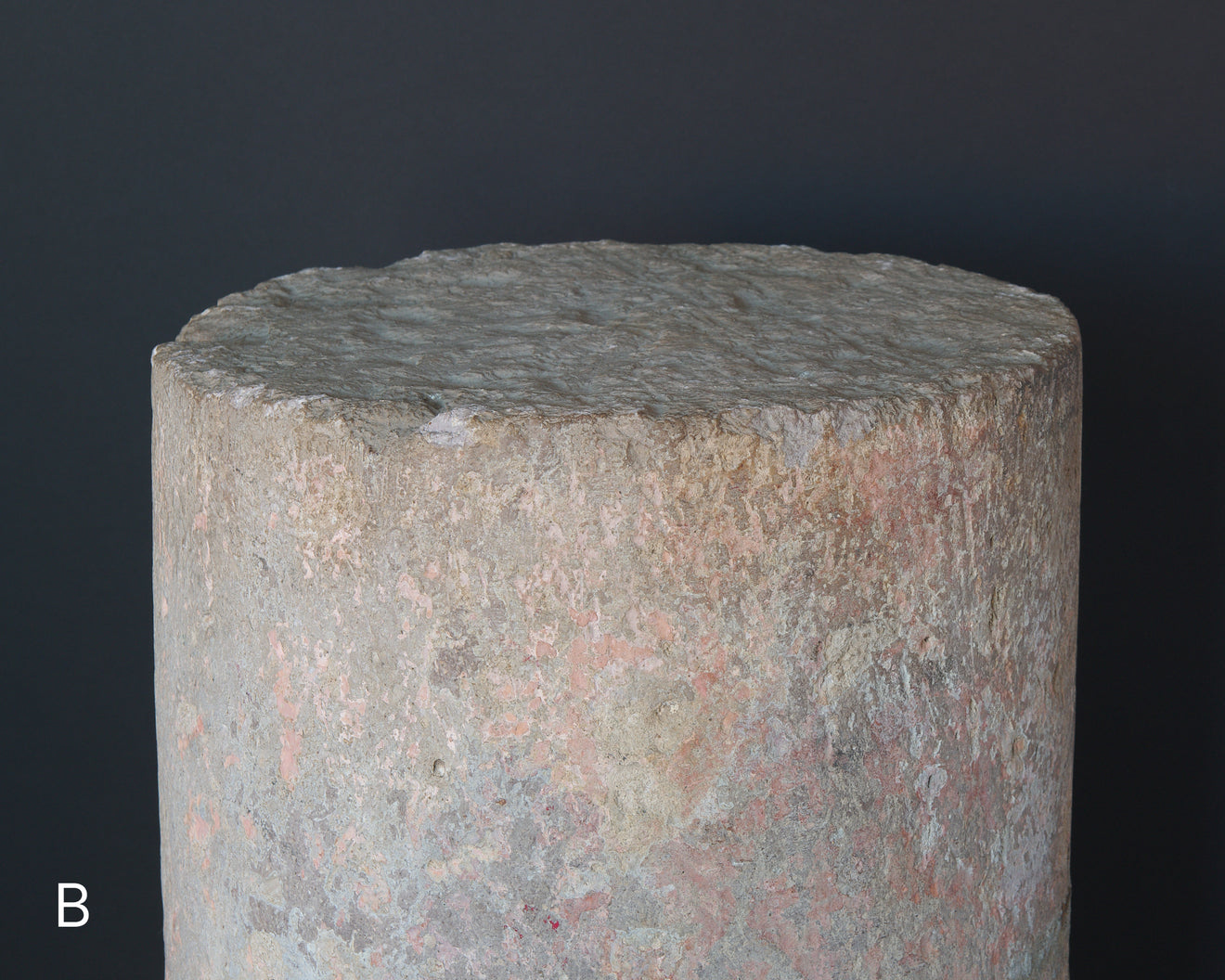 18th C STONE COLUMN(S) WITH STONE BASE(S)